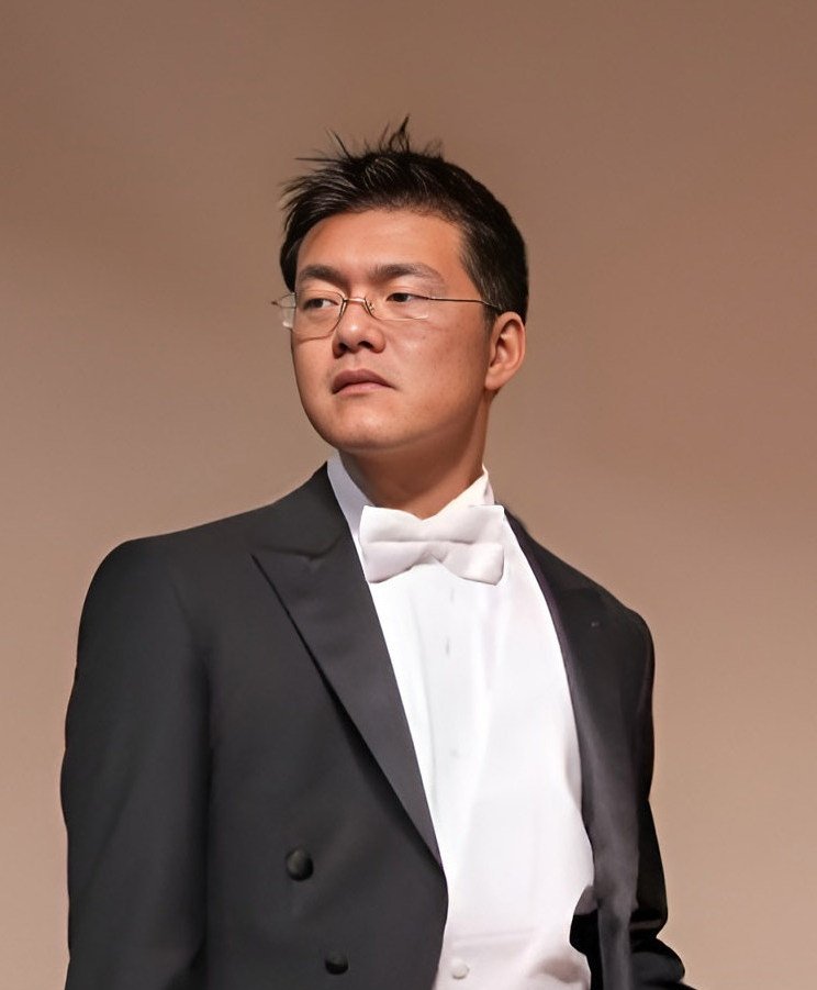 Pianist Bowen Duan portrait close-up